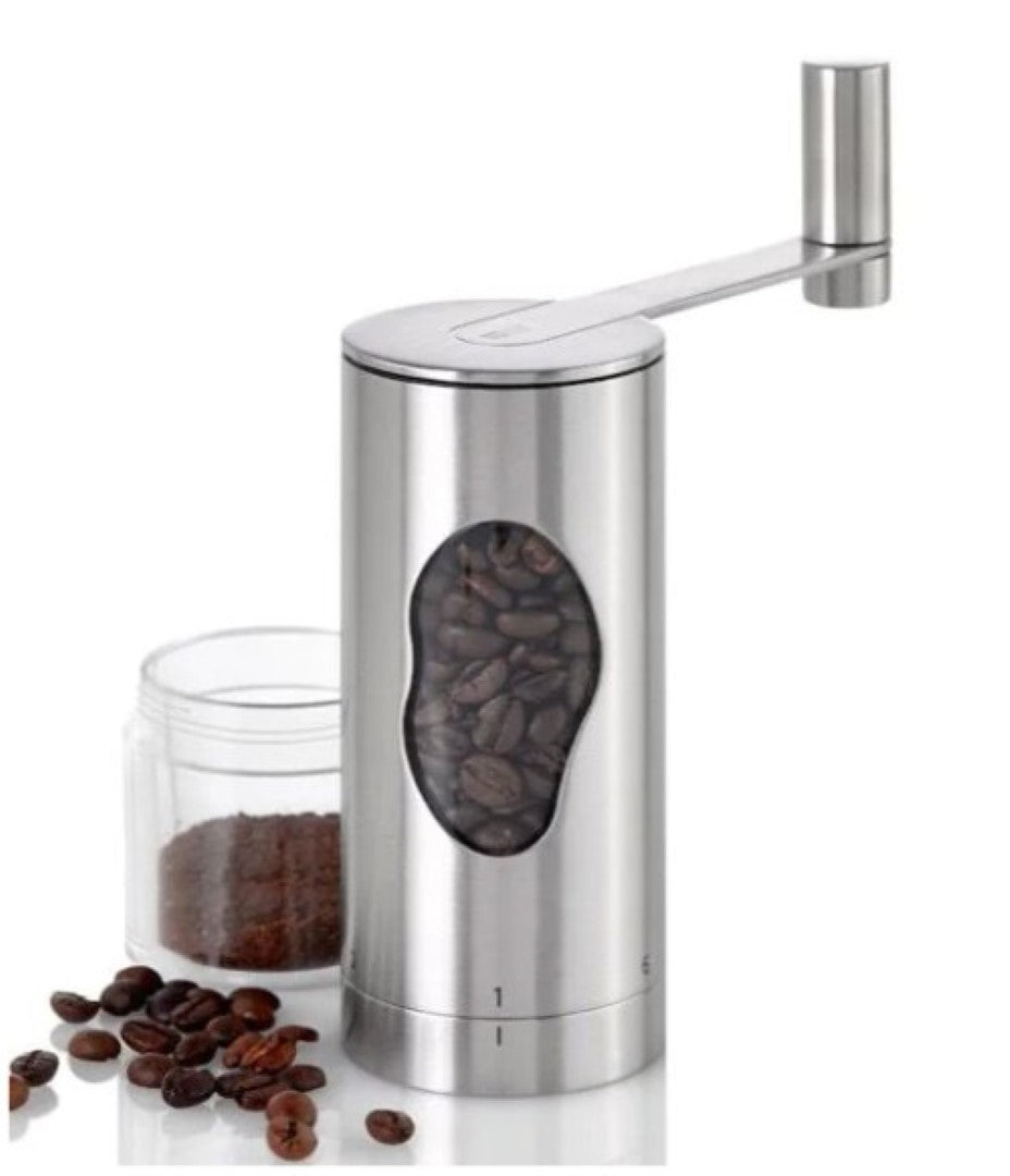 Coffee Grinder - Adhoc Mrs Bean Silver (18cm)