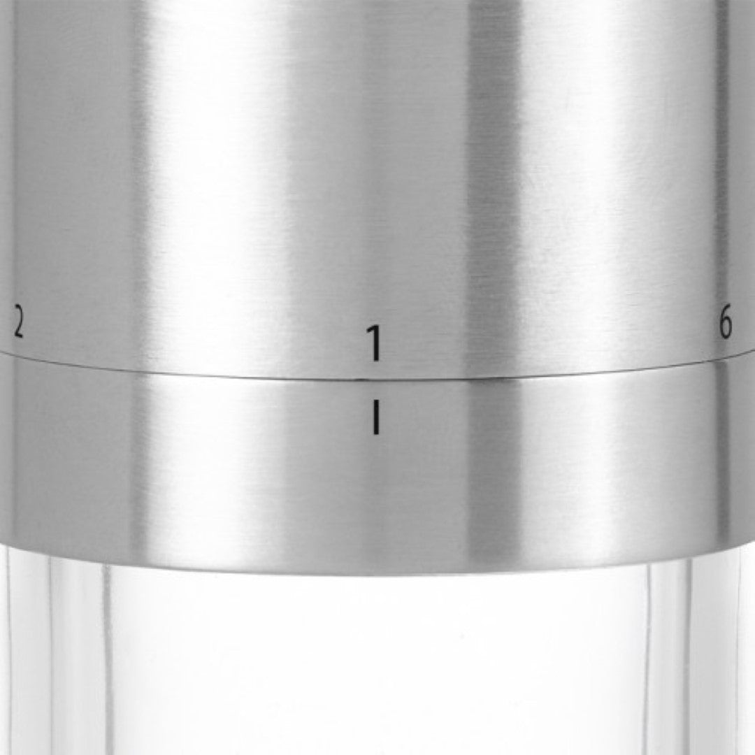 Coffee Grinder - Adhoc Mrs Bean Silver (18cm)