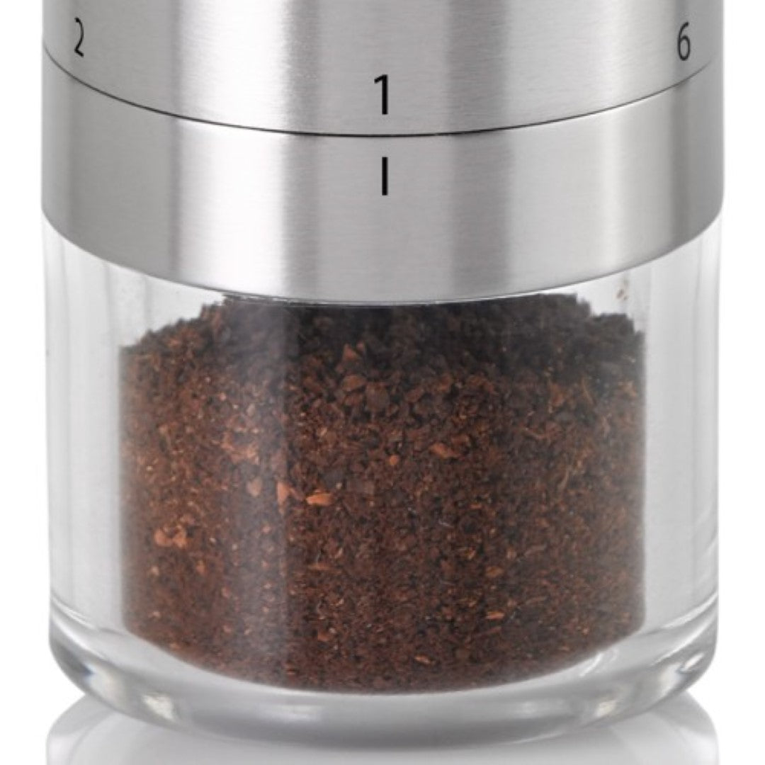 Coffee Grinder - Adhoc Mrs Bean Silver (18cm)