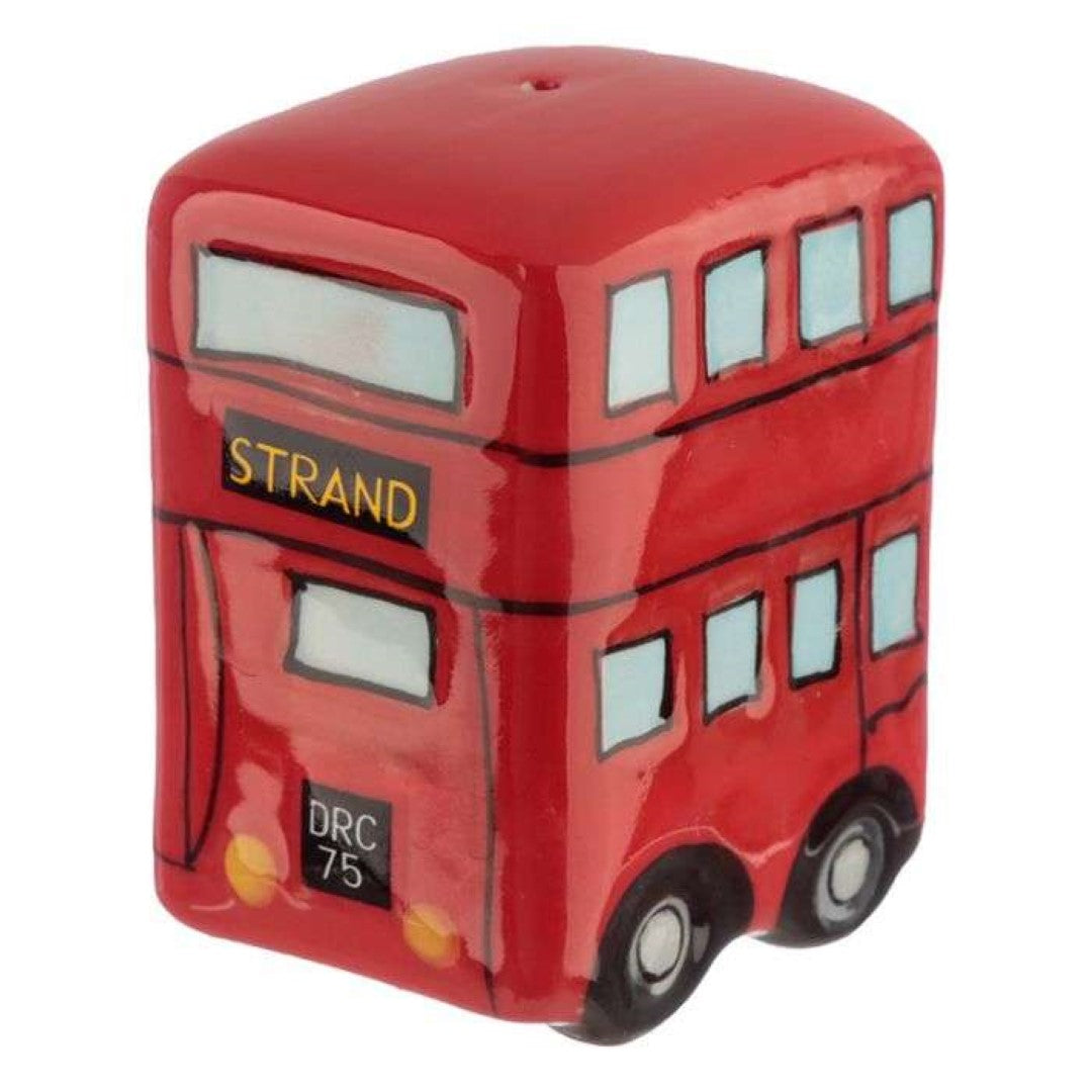 Ceramic Salt & Pepper Set - London Icons Red Routemaster Bus