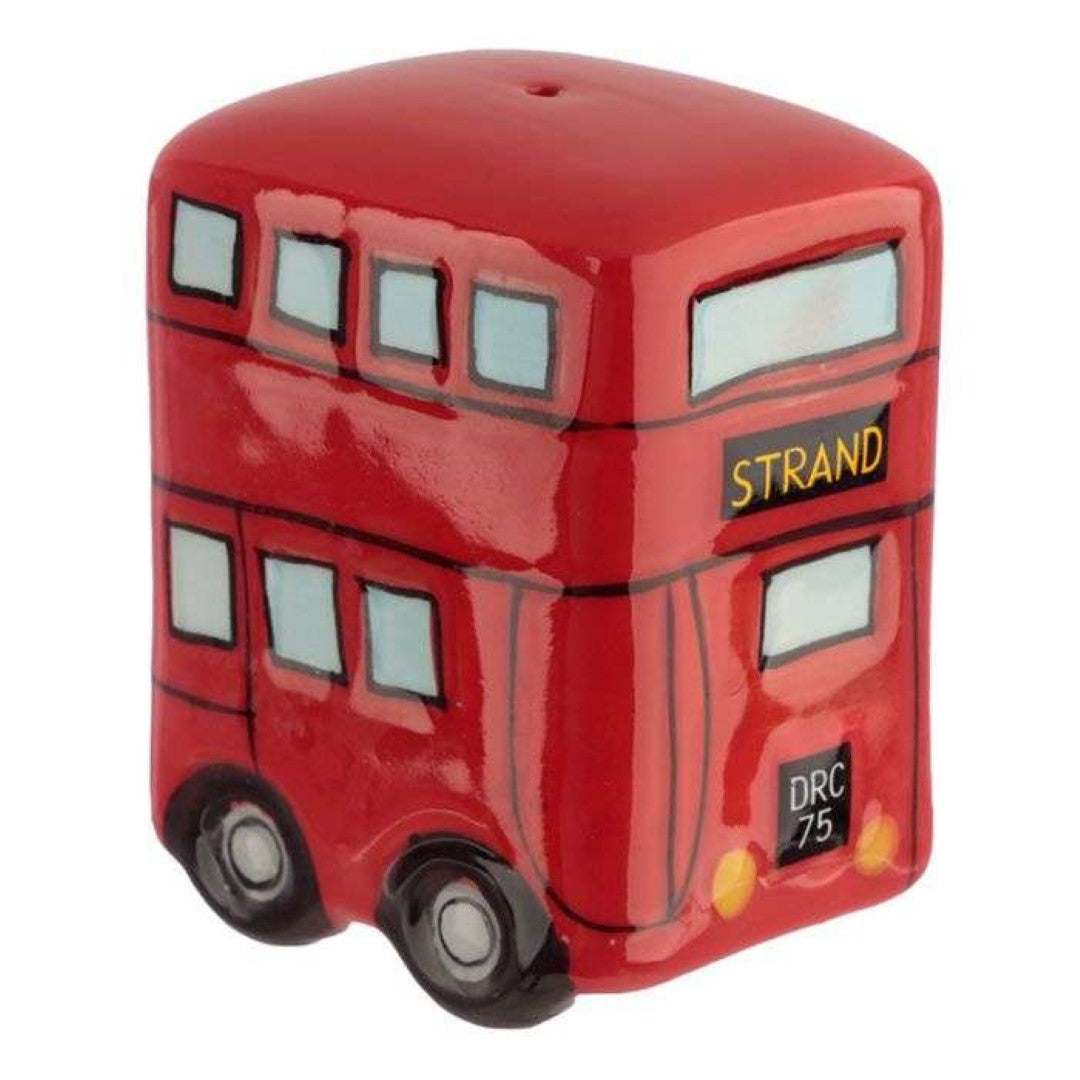 Ceramic Salt & Pepper Set - London Icons Red Routemaster Bus