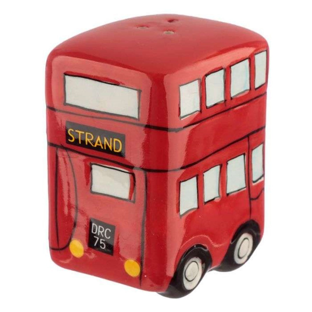 Ceramic Salt & Pepper Set - London Icons Red Routemaster Bus