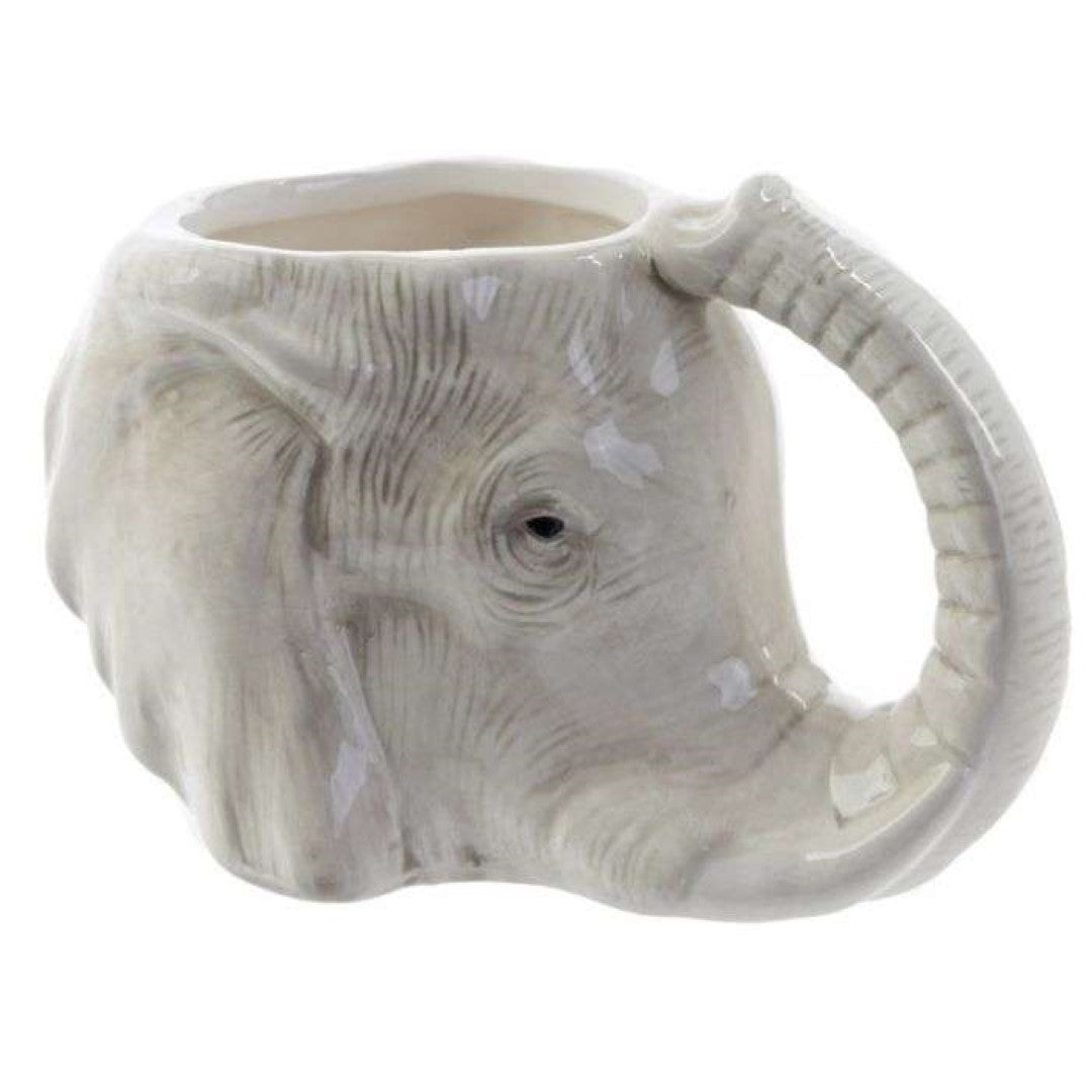 Ceramic Mug - Elephant Head Shaped (450ml)