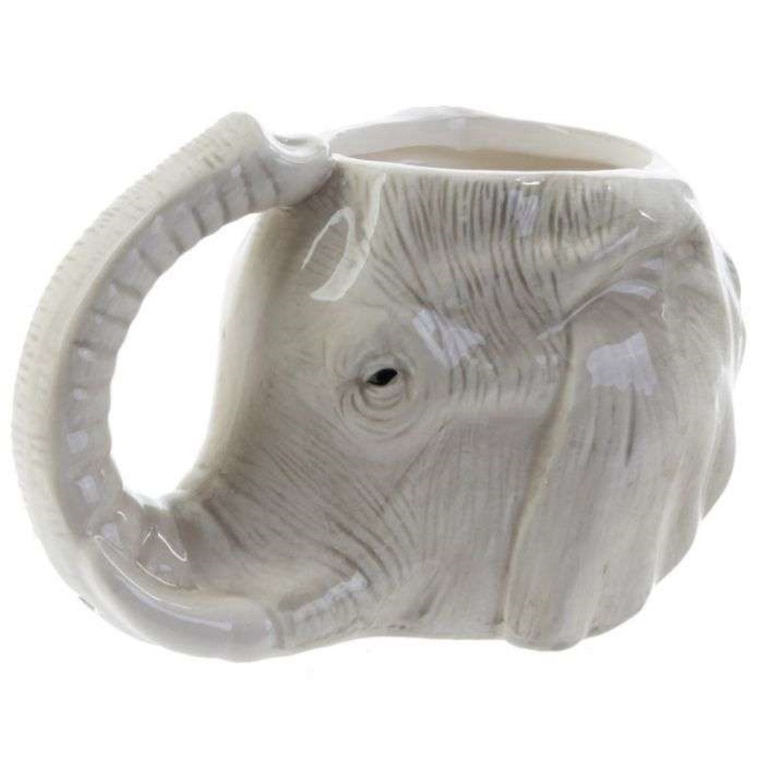 Ceramic Mug - Elephant Head Shaped (450ml)