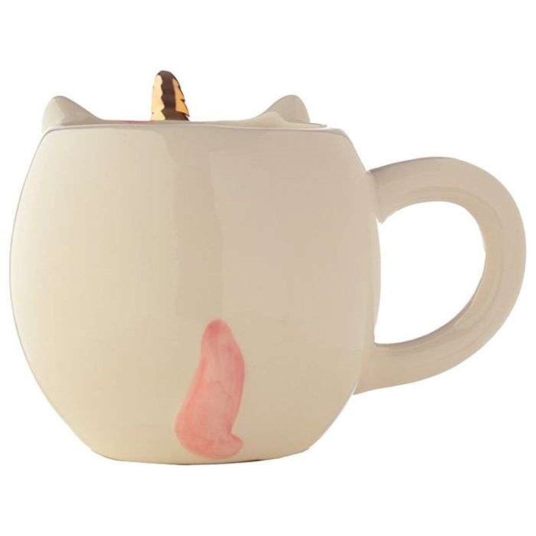 Ceramic Mug - Enchanted Rainbows Unicorn Shaped (560ml)