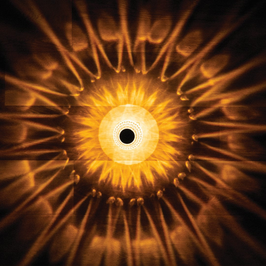 Touch Lamp Shade - Sparkling Crystal (25.6cm)