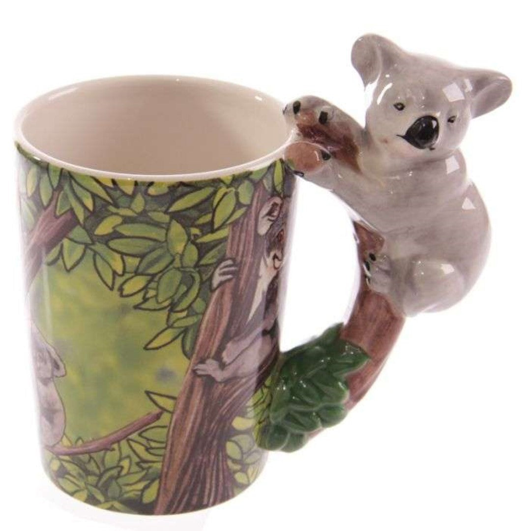 Ceramic Mug - Zooniverse Koala Shaped Handle (400ml)