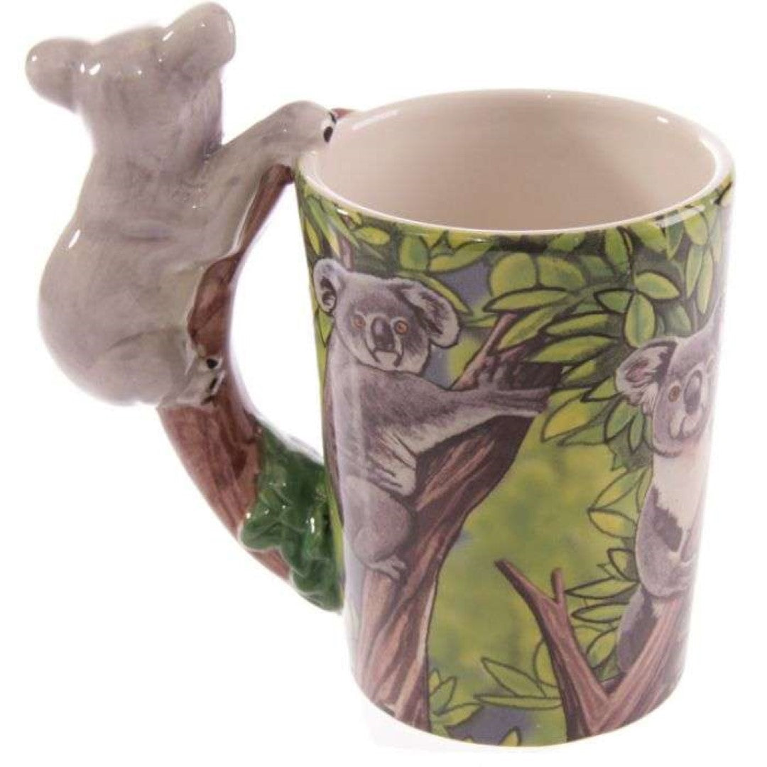 Ceramic Mug - Zooniverse Koala Shaped Handle (400ml)