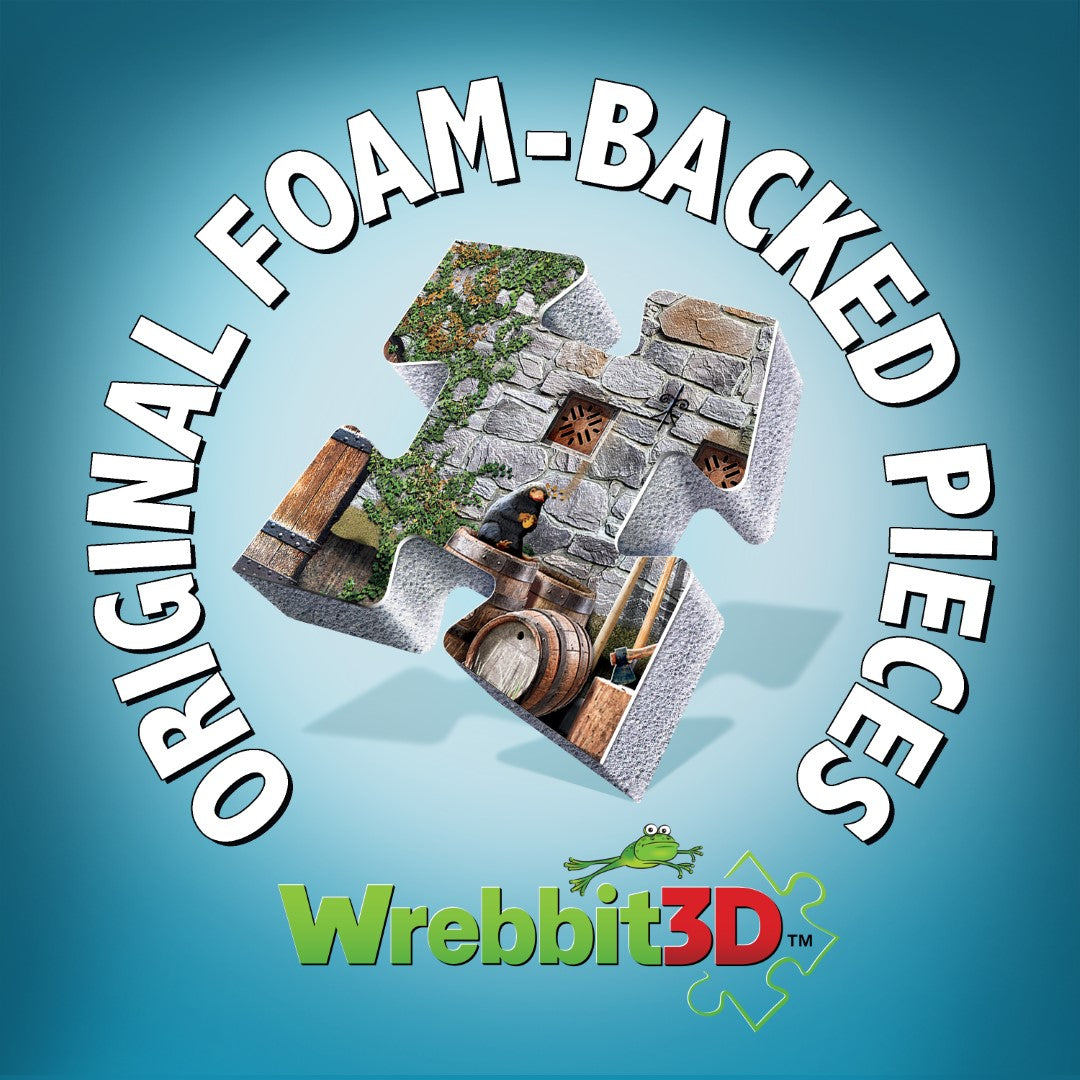 3D Jigsaw Puzzle - WREBBIT 3D HAGRID'S HUT