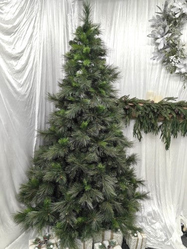 Luxury Mixed Pine Christmas Tree with 700 LED Lights (7')