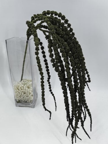 Artificial Amaranthus Spray (Dark Green)
