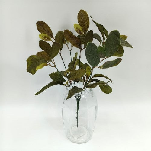 Artificial Vintage Bay Leaf Bush (Autumn)