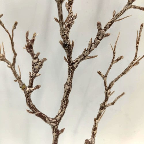 Artificial Twig Spray - 47cm (Brown White)