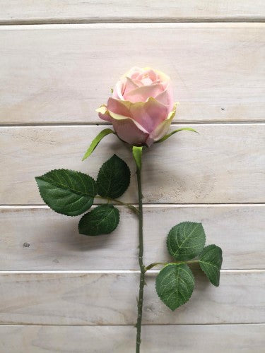 Artificial Limbo Rose Bud Stem (Blush Pink)