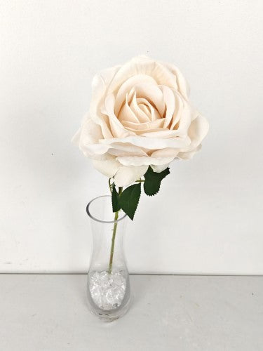 Artificial Alice Rose Stem (Pale Pink)