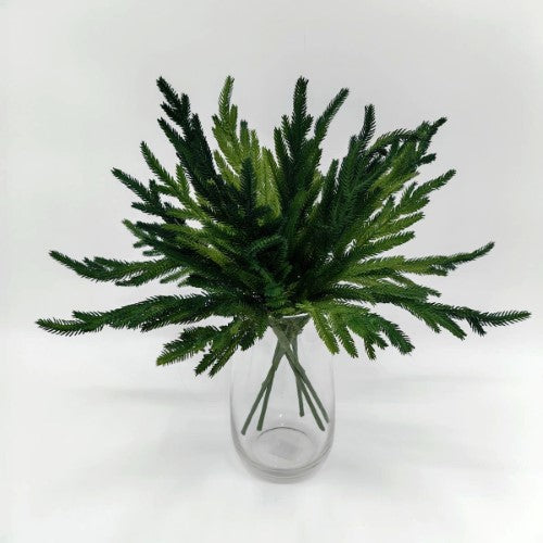 Artificial Norfork Pine Spray - 30cm (Green)