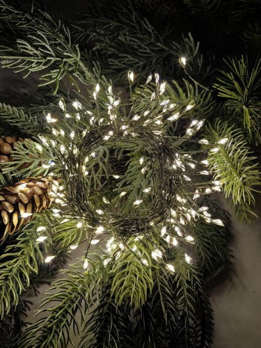 Firecracker Green String with 300 Warm Lights (9M )