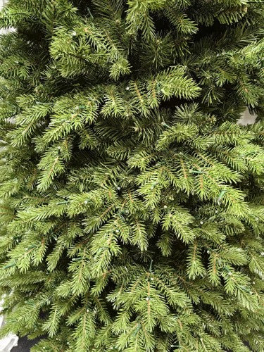 Real Touch Mixed Juniper Pine Christmas Tree with 1500 LED Lights & 3913 Tips - 7.5'