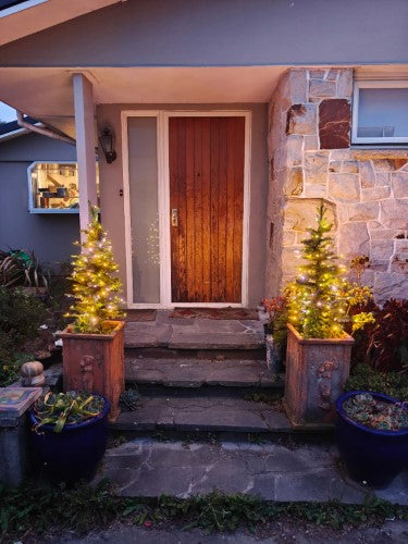 Multi Purpose Pathway Christmas tree with 100 LED Warm & Multi Lights - 3'