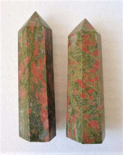 Crystal Point - Unakite (680-799g)