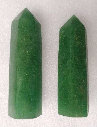 Crystal Point - Green Strawberry Quartz 70-100g (Set of 2)