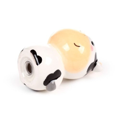Ceramic Salt & Pepper Set - Black and White Cow
