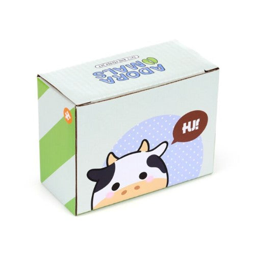 Ceramic Salt & Pepper Set - Black and White Cow