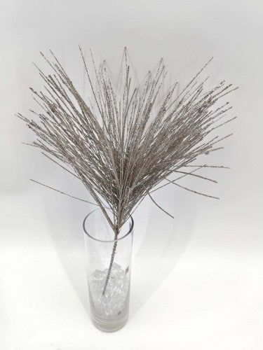 Artificial Long Pine Spray (Champagne)