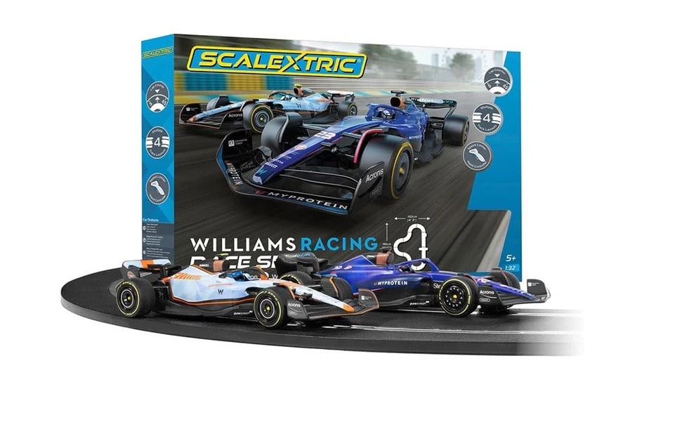 SCALEXTRIC WILLIAMS RACING RACE SET