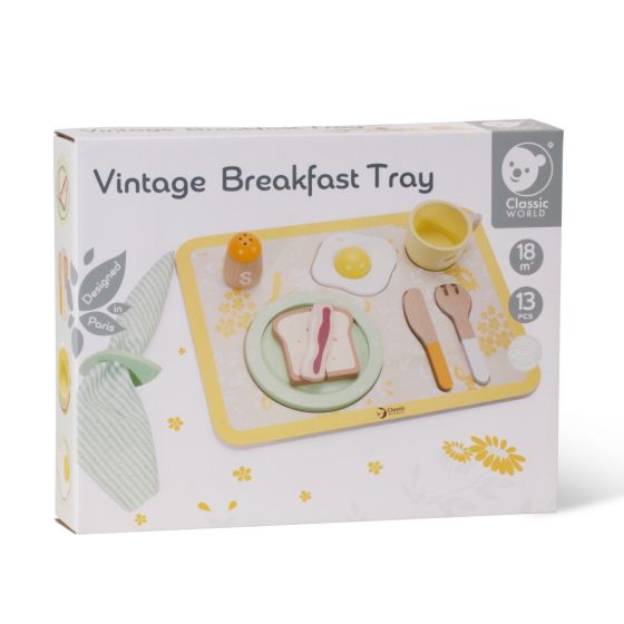 Vintage Breakfast Tray - Classic World
