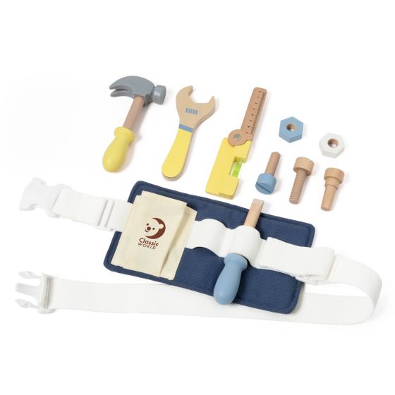Tool Belt - Blue/White - Classic World