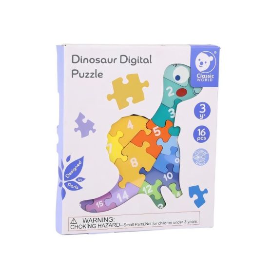 Dinosaur Digit Puzzle - Classic World