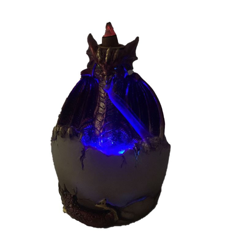 Dragon and Egg Red Backflow Burner LED