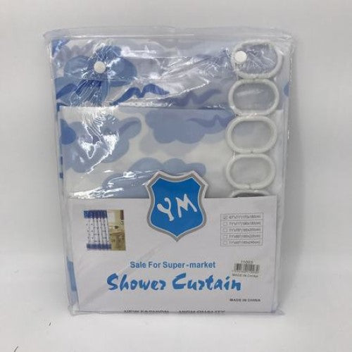 Superior Shower Curtain - 1.7 x 1.8m (Set of 12)