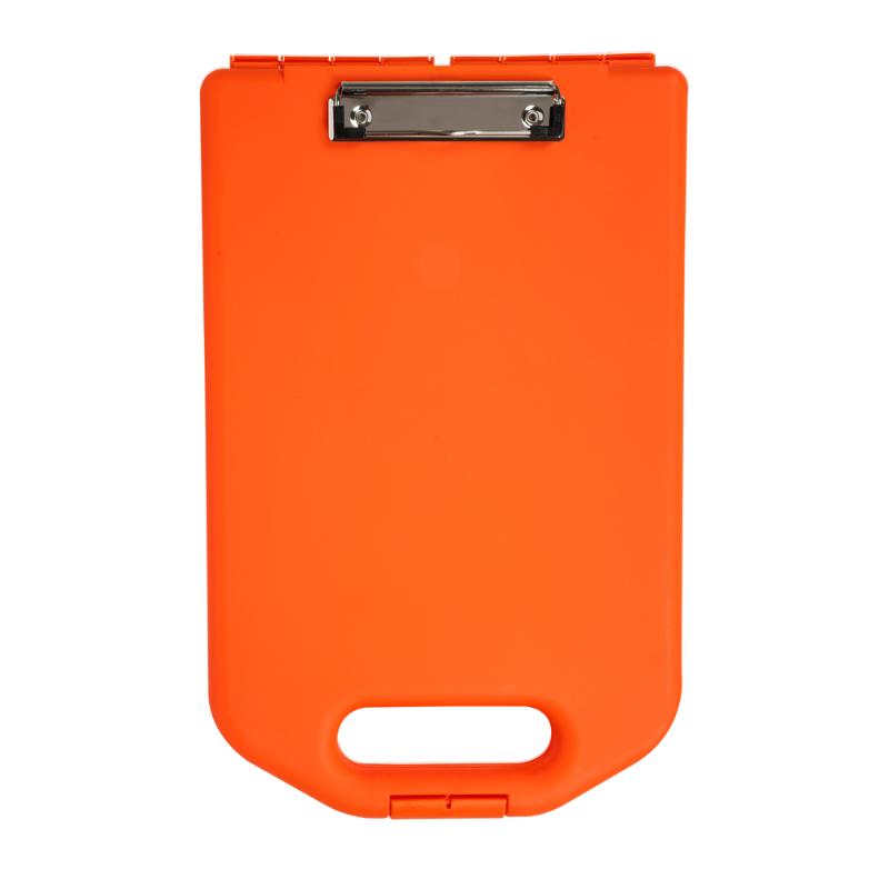 FM Clipboard A4 Storage Weatherproof Hi Vis Orange