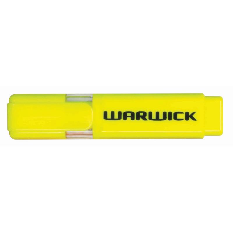 Ergonomic yellow highlighter with versatile chisel nib for precise and bold highlighting, ideal for students and professionals.