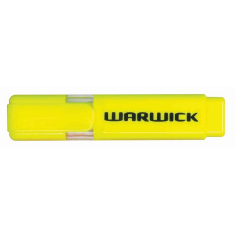 Ergonomic yellow highlighter with versatile chisel nib for precise and bold highlighting, ideal for students and professionals.
