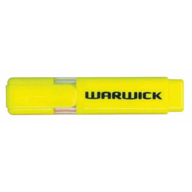 Ergonomic yellow highlighter with versatile chisel nib for precise and bold highlighting, ideal for students and professionals.