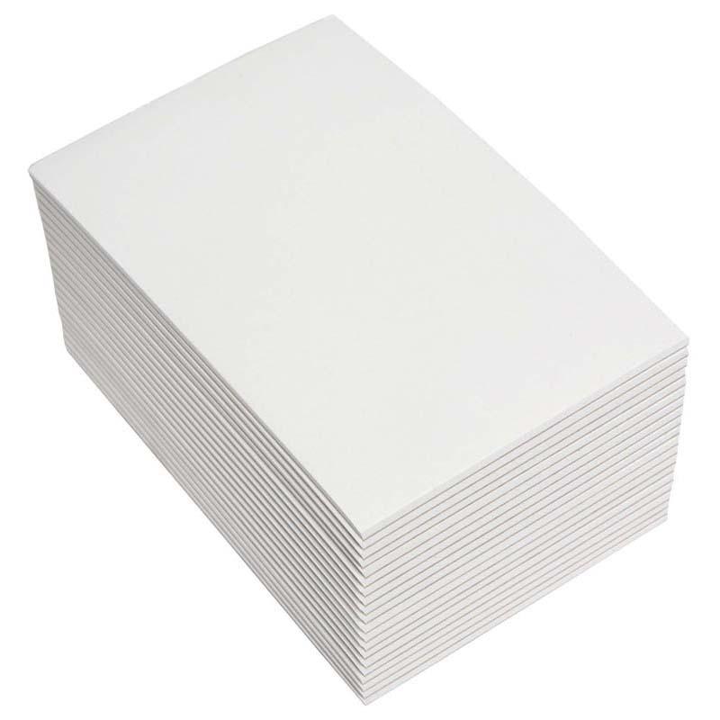 Croxley Pad Scribbler in White Bank, 50 leaf notepad, 101x152mm, perfect for notes and sketches with smooth 50 GSM paper.