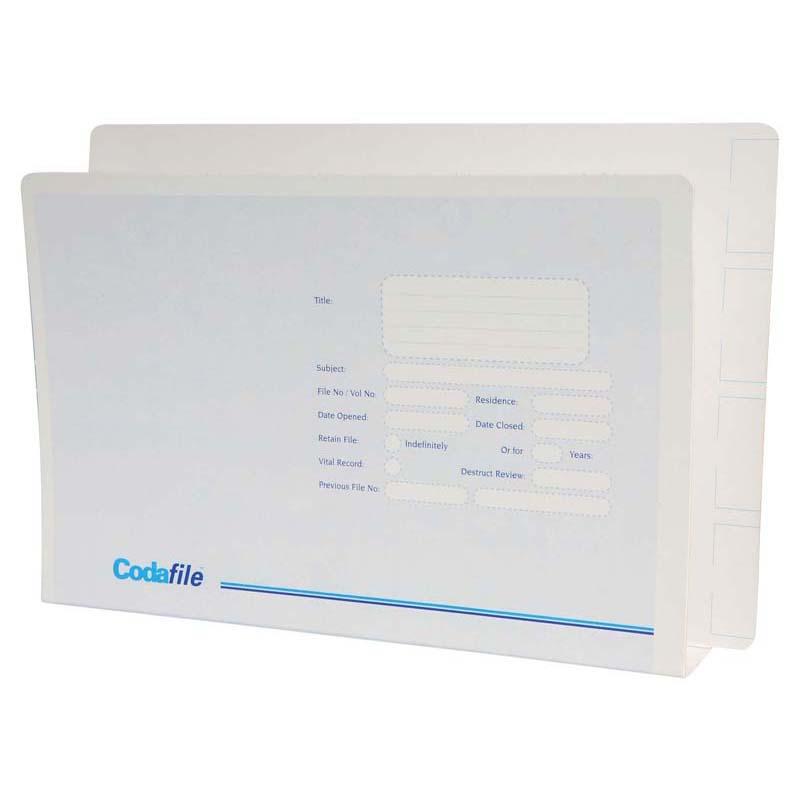 Codafile File Standard Heavy Box 100, durable and eco-friendly storage for documents, ideal for home and office use.