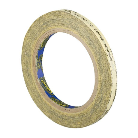 Sellotape 1205 Double Sided Tape 9mmx33m, ideal for crafts and repairs with strong, residue-free adhesion.