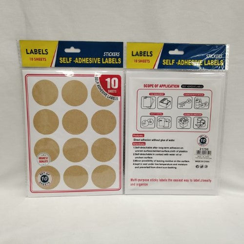 Label Sticker - 4.2CM 10pcs (12 Packs)