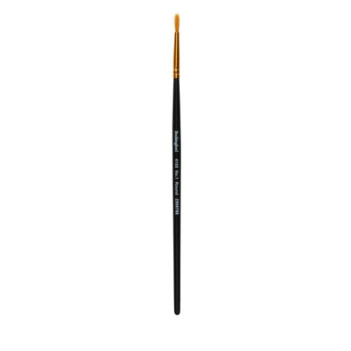 Bockingford 4155 Imitation Sable Round Size 1 paint brush, ideal for detailed painting with a comfortable short handle.
