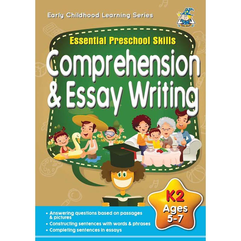 Comprehensive Greenhill Activity Book for 5-7yr olds, enhancing comprehension and essay writing through engaging activities.