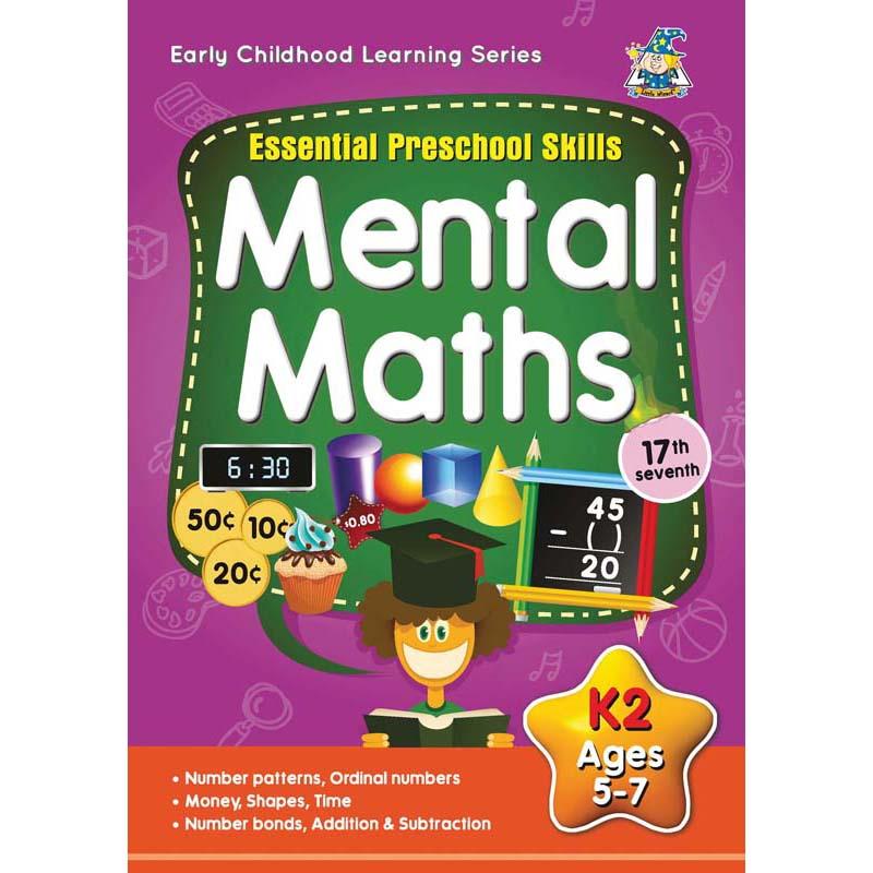 Engaging Greenhill Activity Book for kids 5-7, boosting mental maths skills through fun, interactive activities.