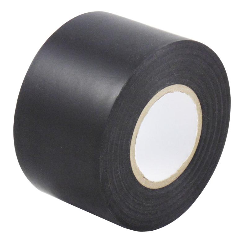 Cellux PVC Tape 48mm x 30m in black, ideal for electrical insulation and versatile repairs, strong adhesive and weather resistant.