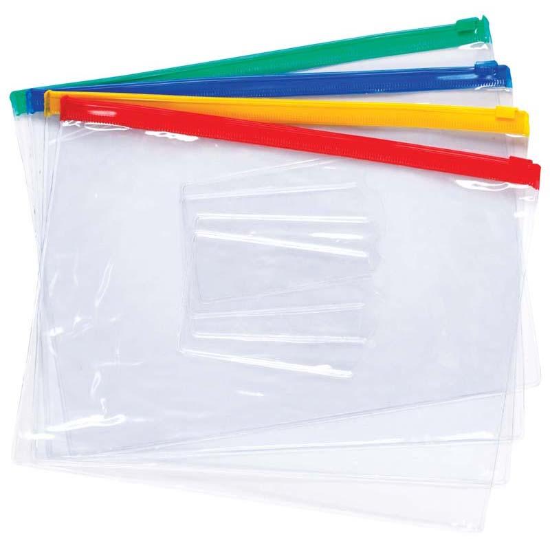 FM Data Wallet A5 Clear PVC