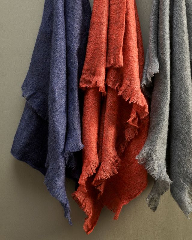 Fiesta Throw - Ochre 125x150cm - OLLO
