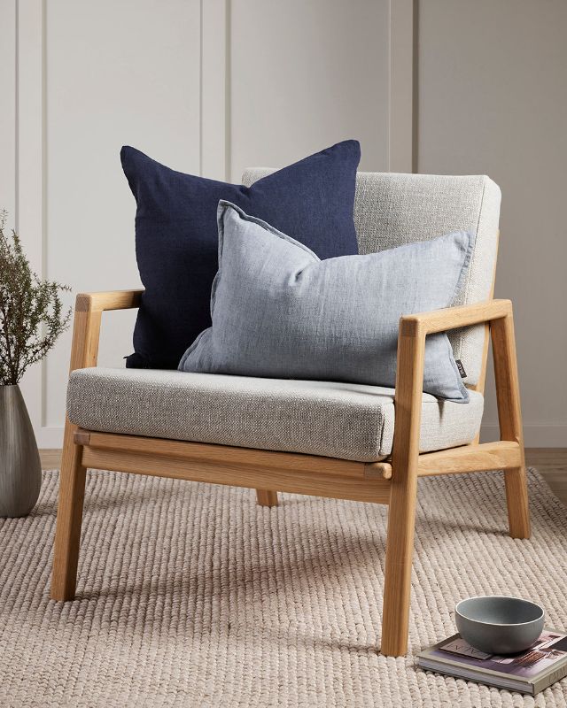 Dolce Cushion - Charcoal 35x55cm - OLLO