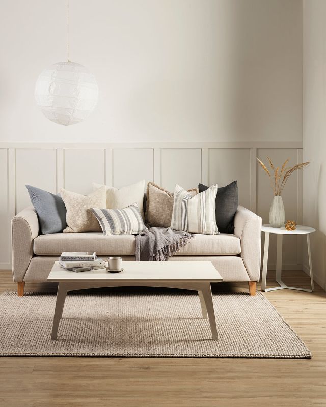 Milano Cushion - Black 55x55cm - OLLO